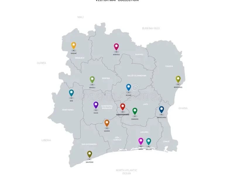 Carte de couverture en Côte d'Ivoire